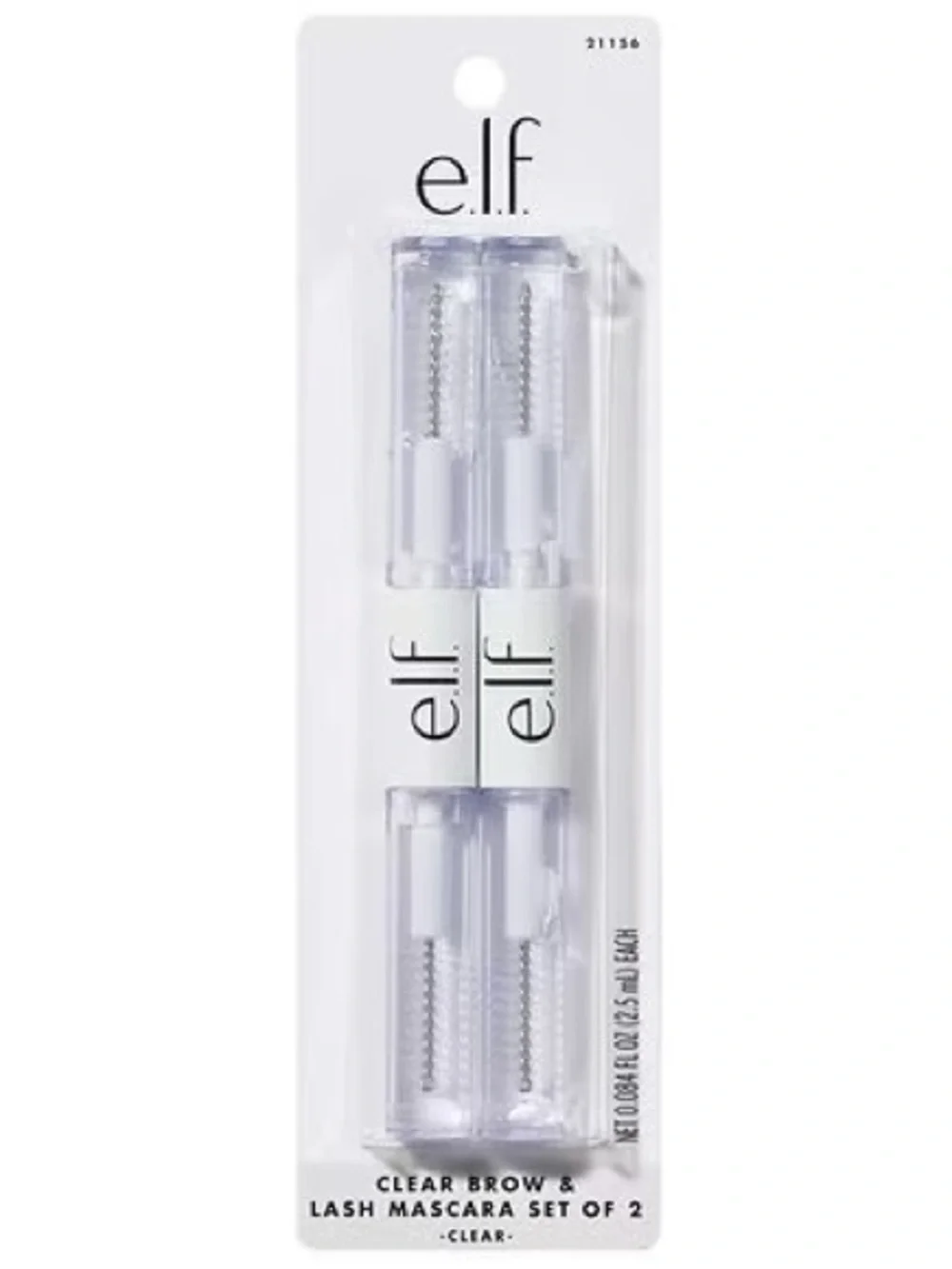 e.l.f. Clear Brow & Lash Mascara Set, NEW
